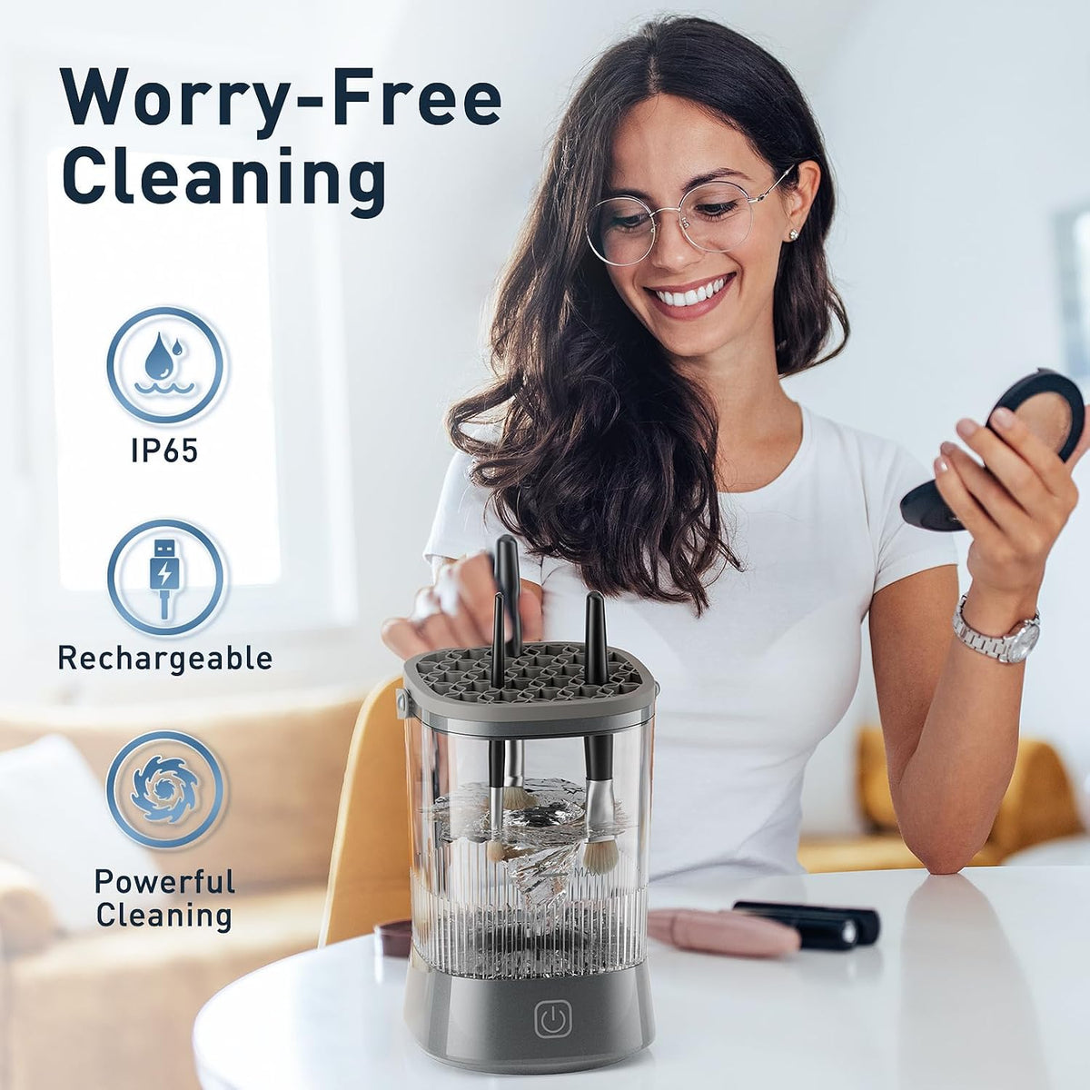 Electric Makeup Brush Cleaner 