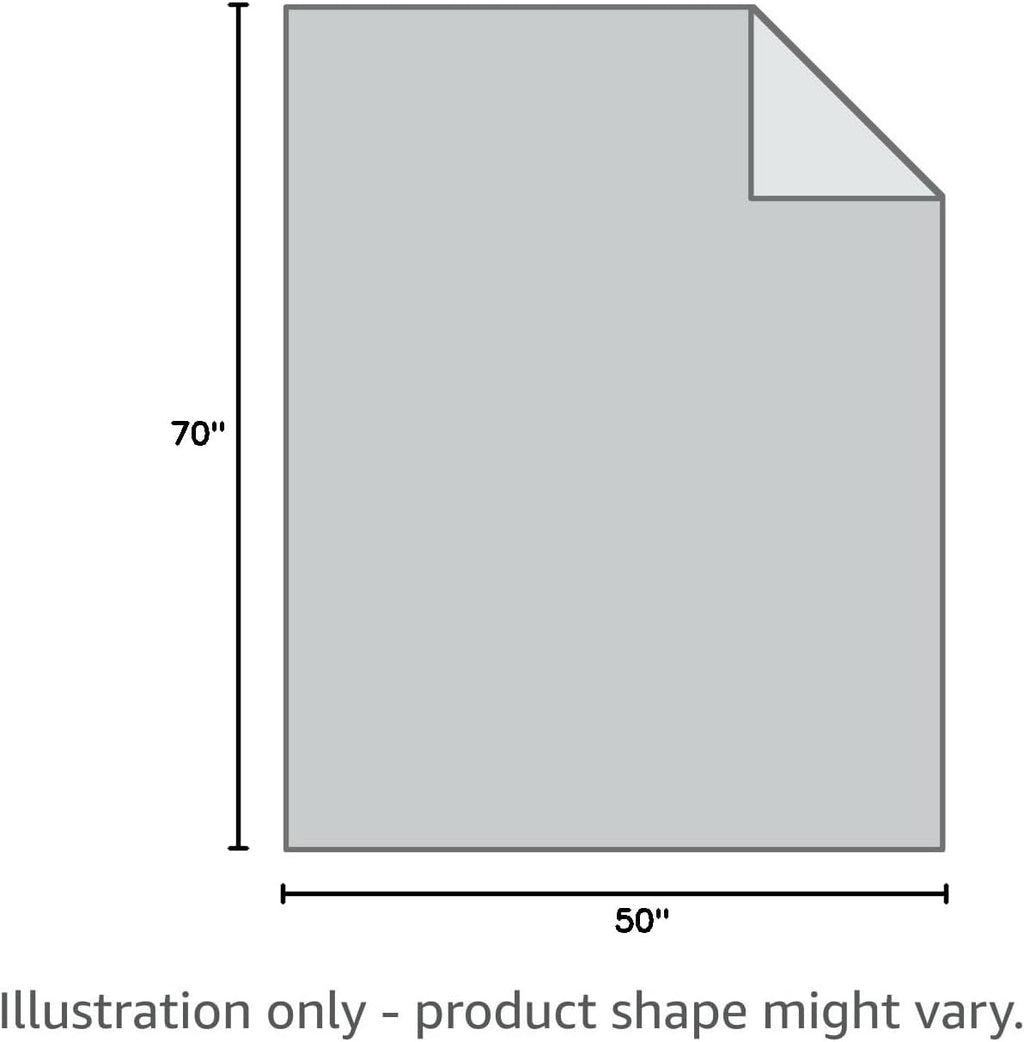 Sherpa Fleece Throw Blanket for Couch