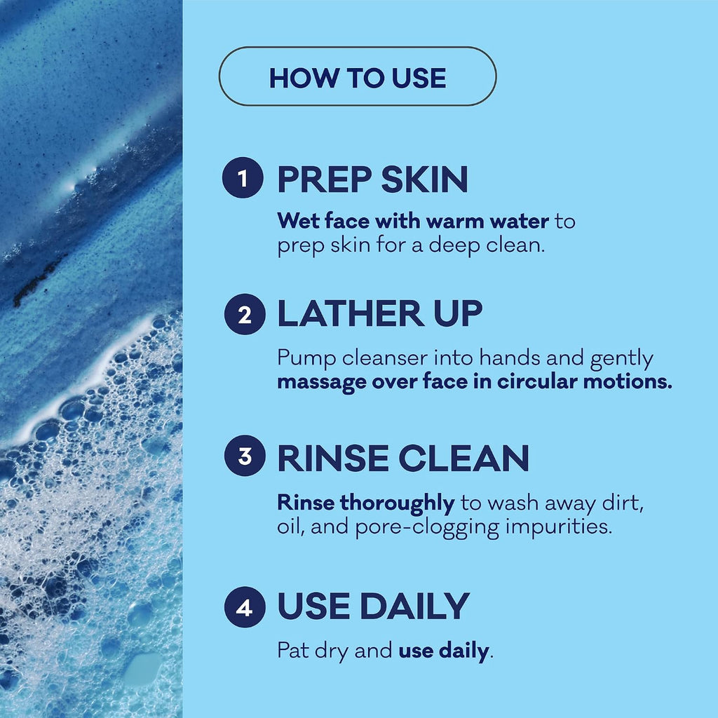 Biore Deep Pore Charcoal Face Wash for Oily Skin