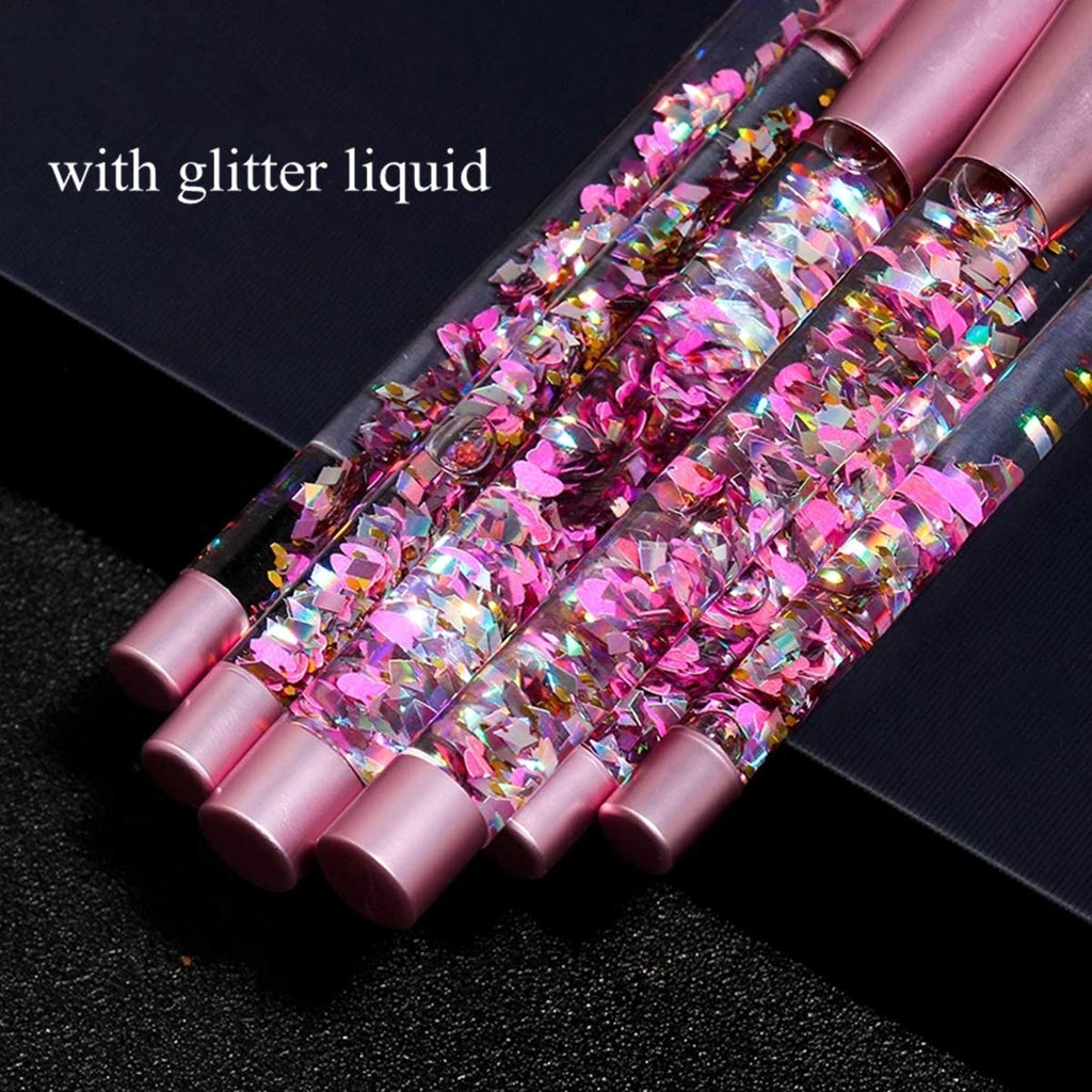 Unicorn Fan Makeup Brush Set Eye Shadow Eyebrow Eye Blender Brush in Set