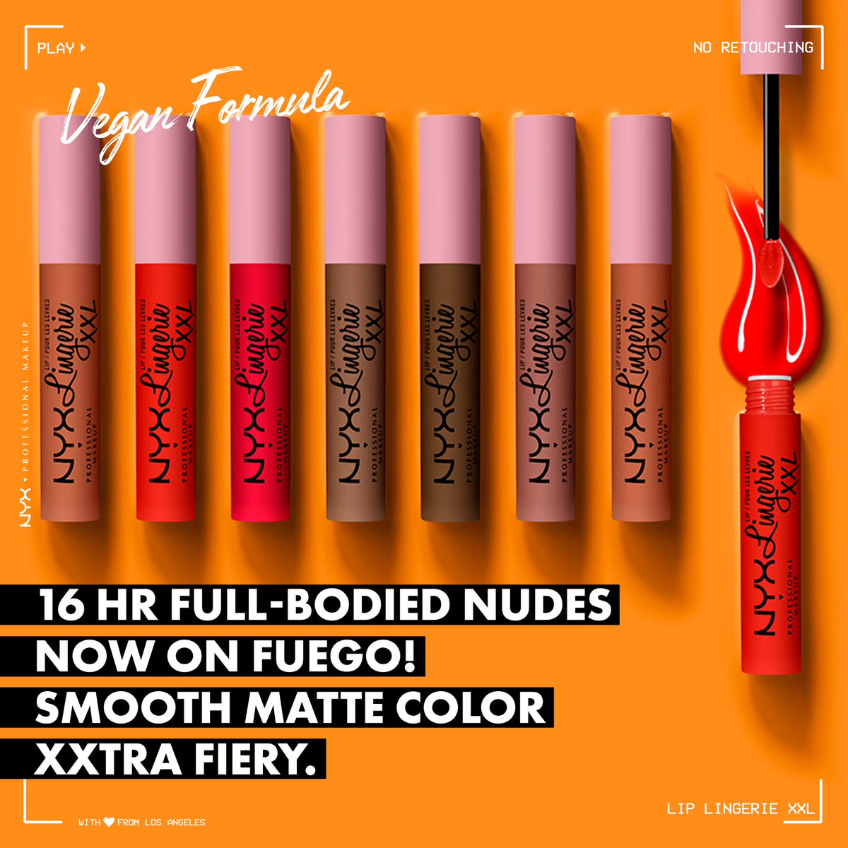 Lip Lingerie XXL Smooth Matte Liquid Lipstick, 16Hr Longwear, Staying Juicy, 0.13 Fl Oz