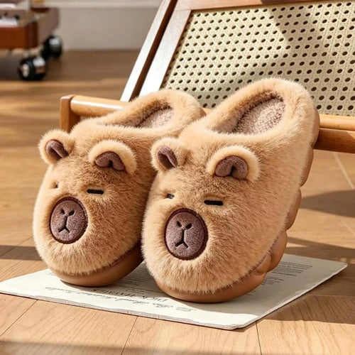 Autumn Winter Bestseller Cute Plaid Fuzzy Slippers for Women, Thick Warm Casual Versatile Closed-Toe Fuzzy Slippers, Cozy and Stylish Footwear, Fuzzy House Slippers
