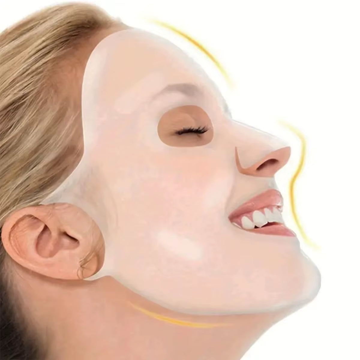 1Pcs Silicone Face Mask Holder 