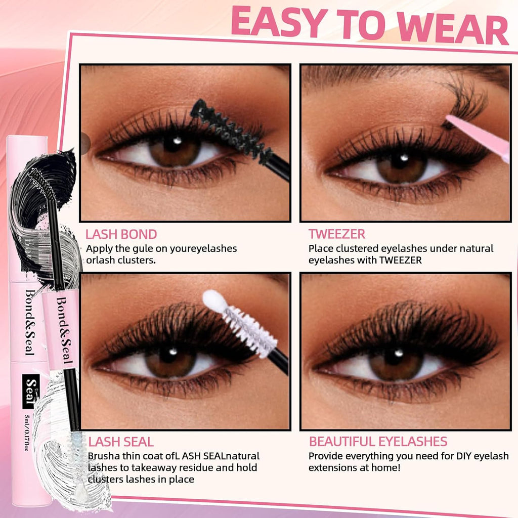 DIY Lash Extension Kit 772Pcs 