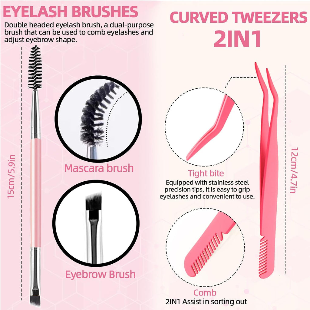 DIY Lash Extension Kit 772Pcs 