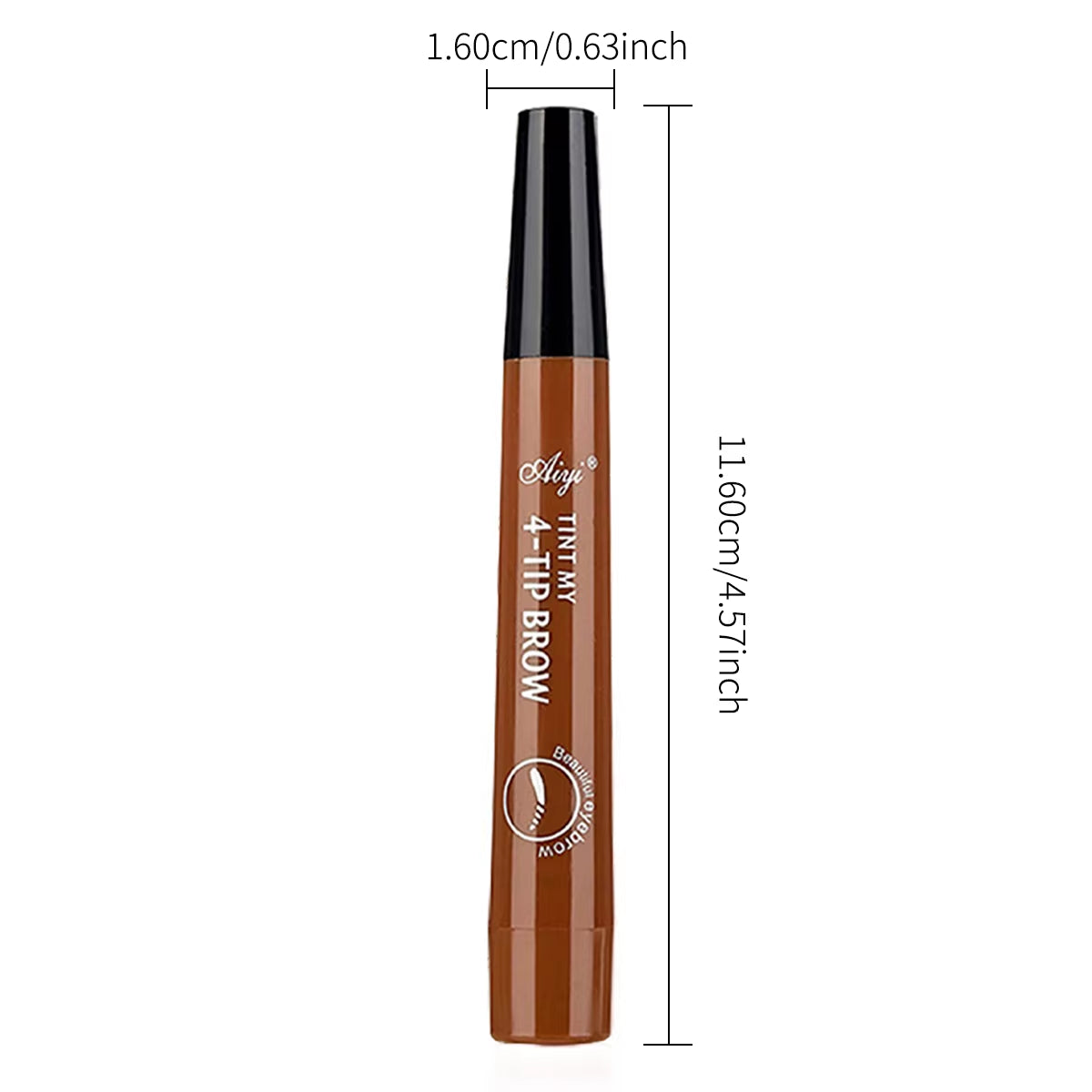4 Fork Microblading Eyebrow Pencil Waterproof Eyebrow Pencil 