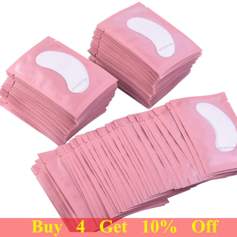 50 Pairs Eye Patches Eyelash Extension