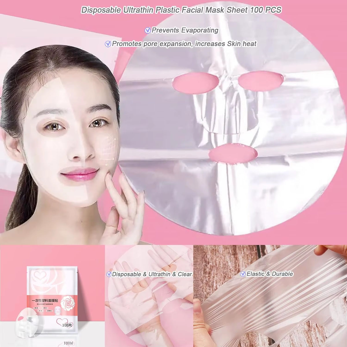 1Pcs Silicone Face Mask Holder 