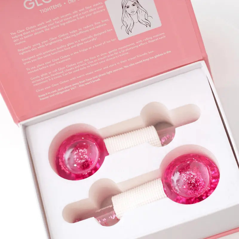Ice Globes for Face | Cooling Facial Massage Globes