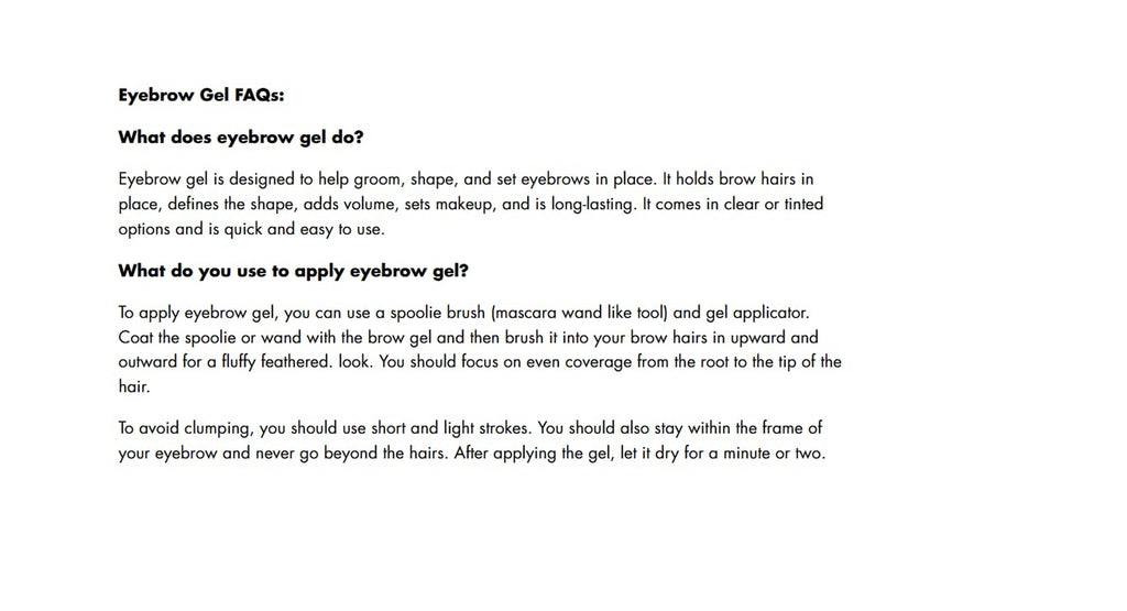 Brow Lift, Clear Eyebrow Shaping Wax 