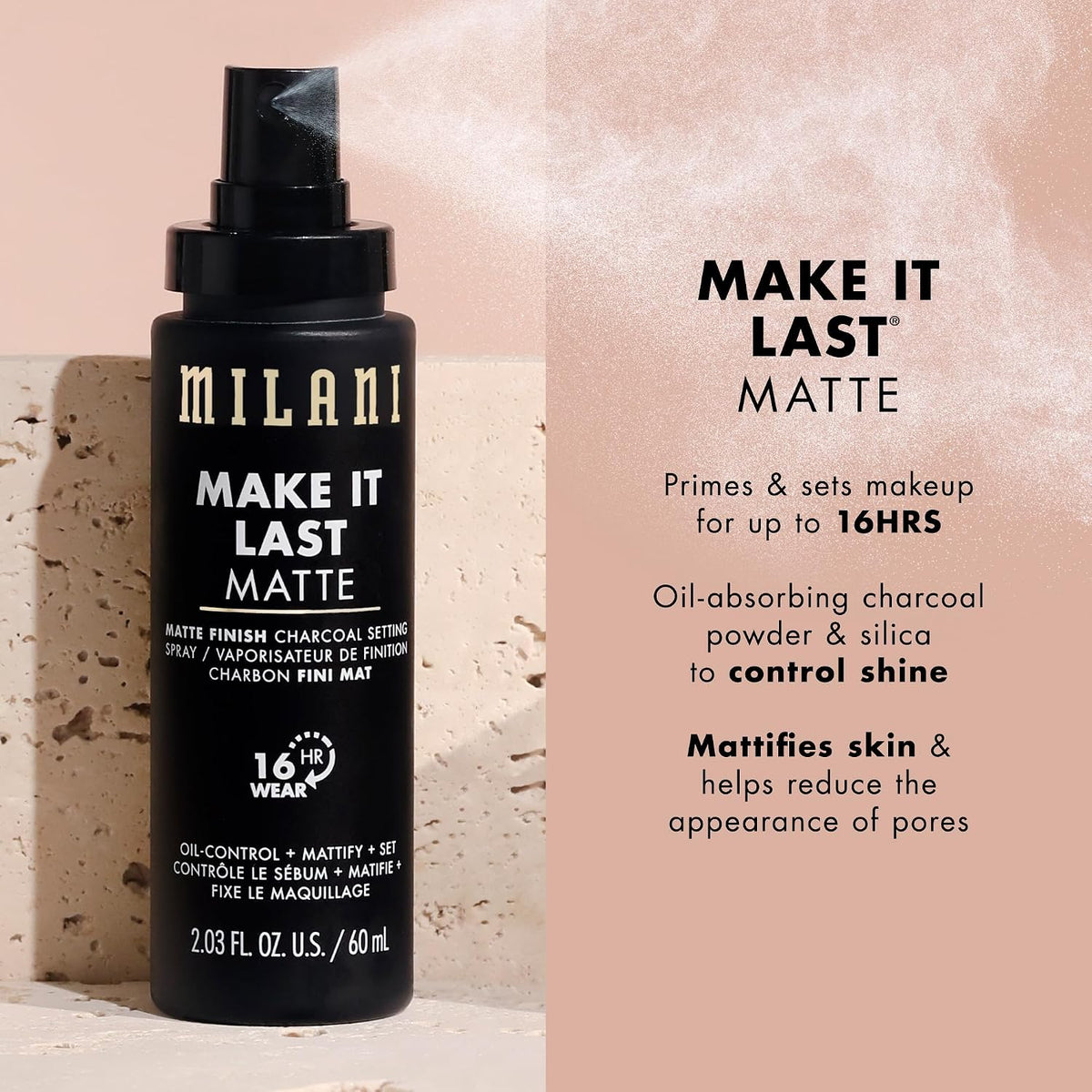 Blur Out Powder Matte Setting Spray Makeup Primer