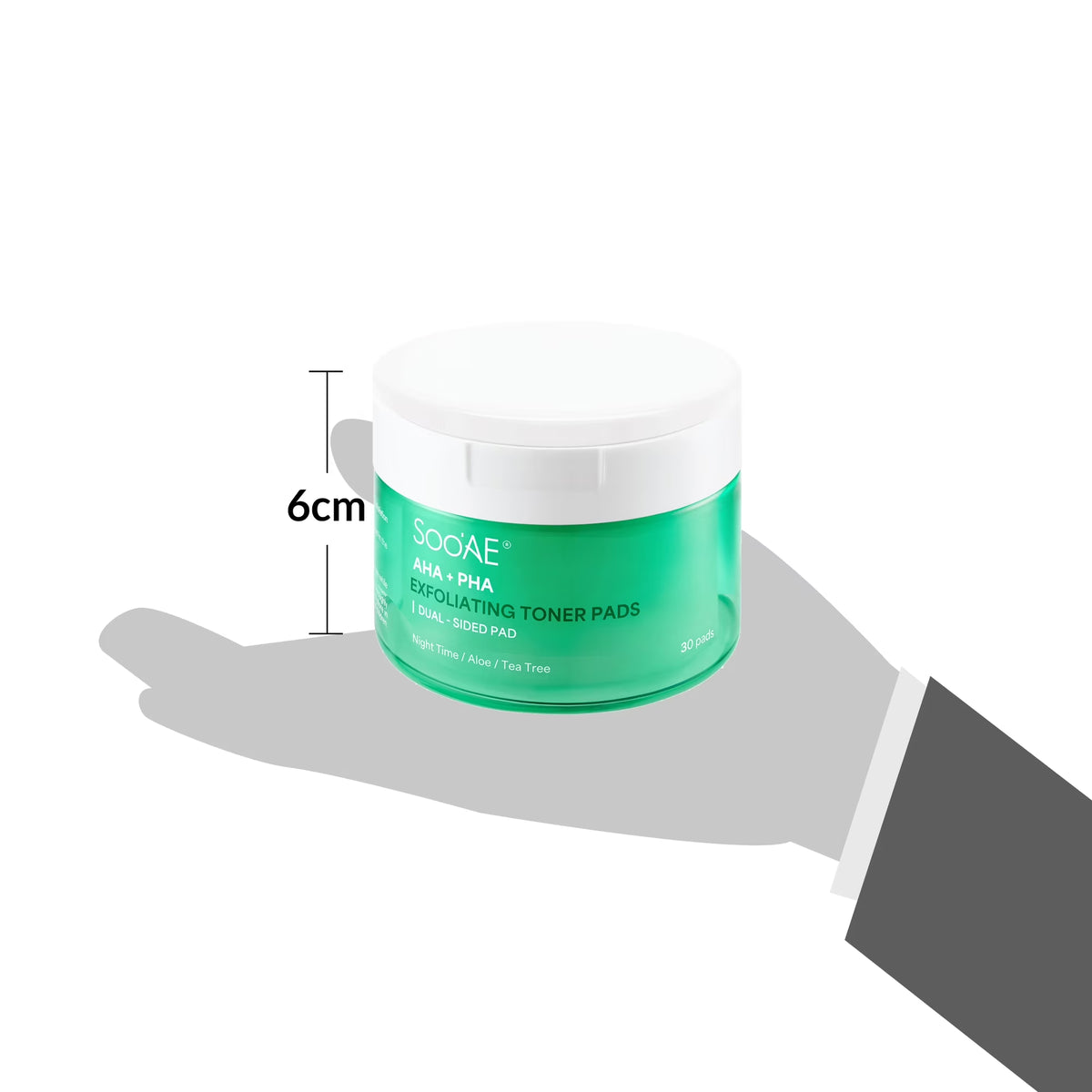Exfoliating Toner Pads with Tea Tree and Aloe